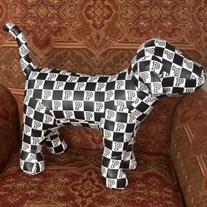 Pink checkered showdog LARGE size. Rare